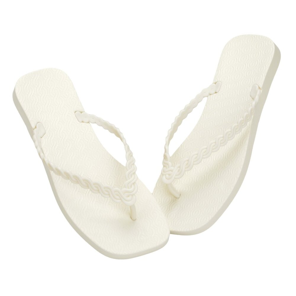 Hotmarzz Women Summer Beach Sandals Light Flip Flops Thongs White